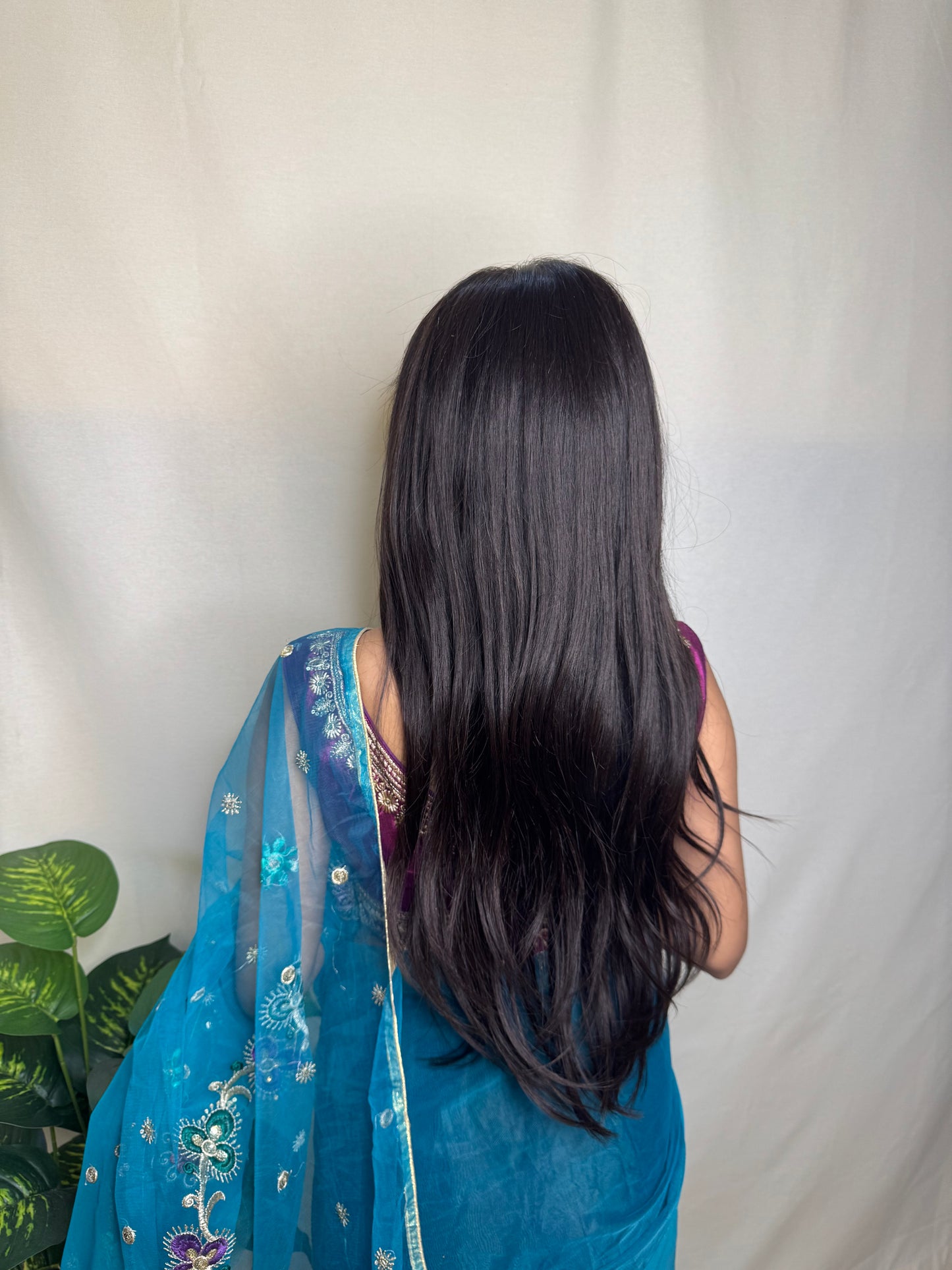 Jasmine - Natural Black Wavy Wig