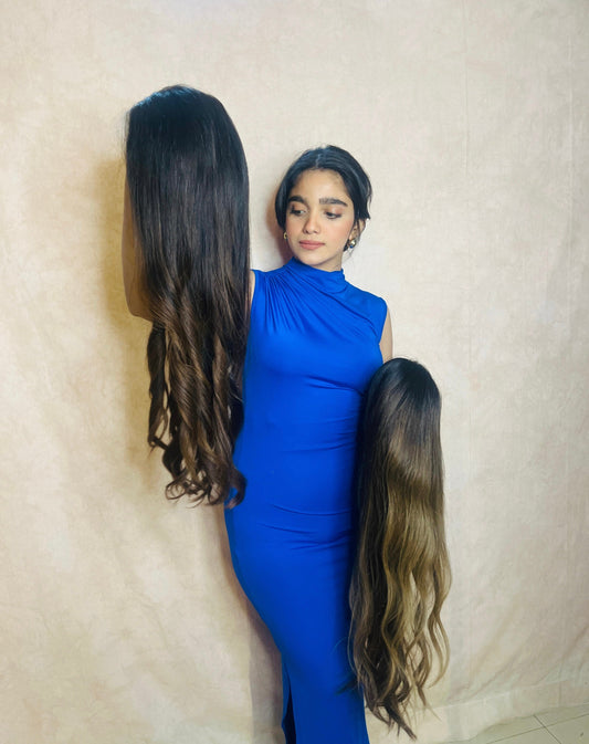 Buy Hair Wig Online in India | HD Lace, Bleached Knots, Pre-Plucked & Glueless Wigs