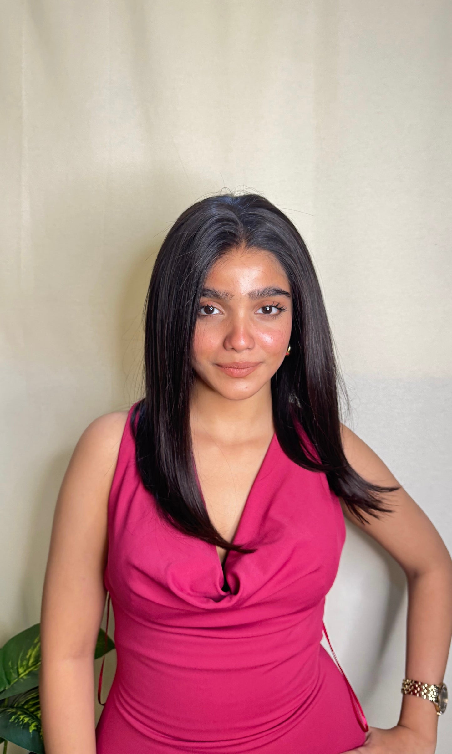 Nysa Wig – Natural Black Straight HD Lace Wig