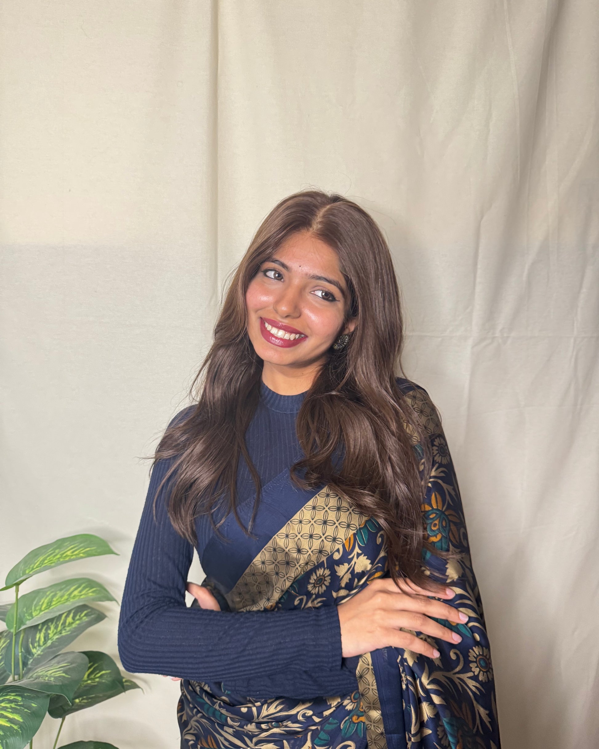 Daisy wavy brown human hair wig with natural brunette tones and soft cascading waves – HD lace front by HairCherry